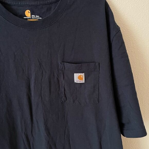 Carhartt Loose FIT HEAVYWEIGHT SHORT-SLEEVE POCKET T-SHIRT XXL - Picture 3 of 4